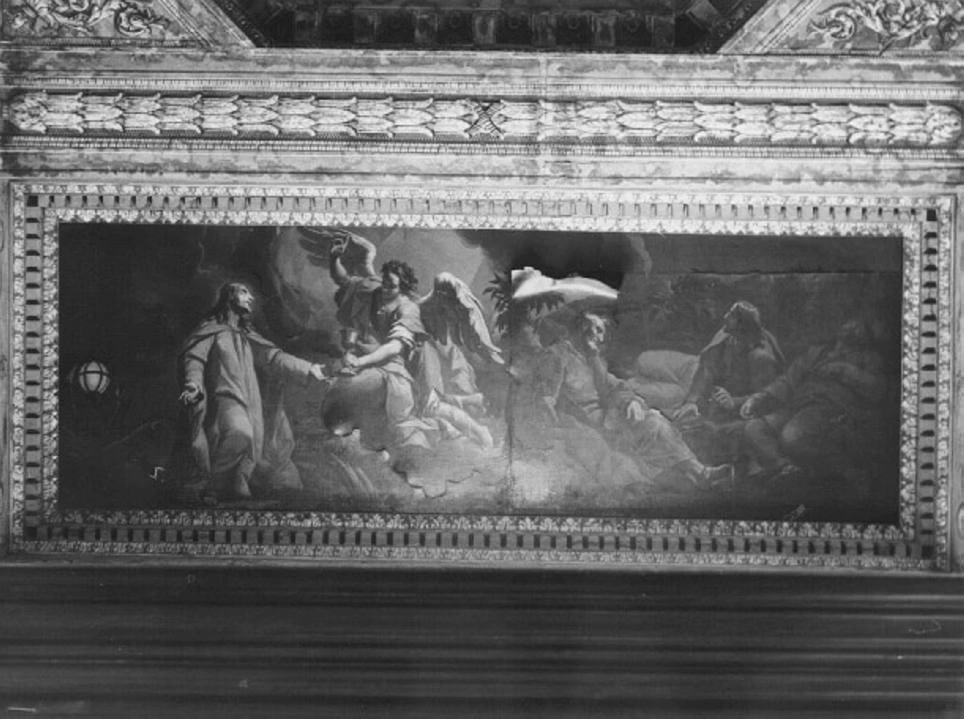  194-Giambattista Pittoni-Madonna con Bambino e i Santi Giuseppe, Antonio, Rocco, Lorenzo, Sebastiano - Chiesa di san Giacomo dell'Orio, Venezia 